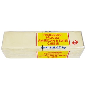 아메리칸 스위스 슬라이스 치즈 (184매)